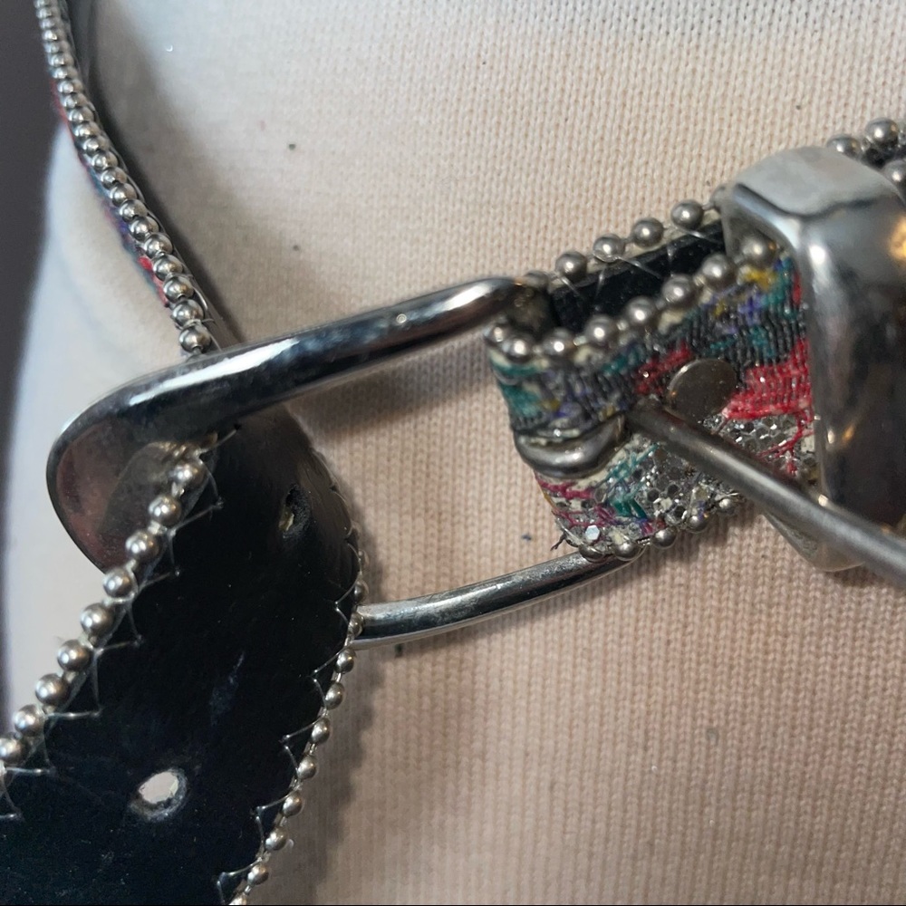 Multi Color Sparkly Design Belt - Picture 3 of 11